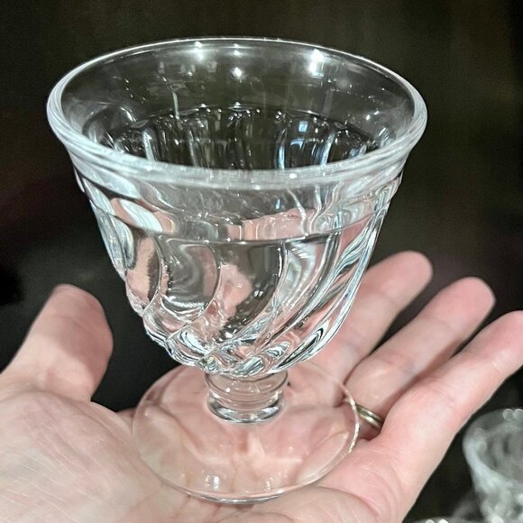 4 Colony Crystal by Fostoria fruit oyster cup Pattern Code: FOSCOLO - Picture 7 of 8